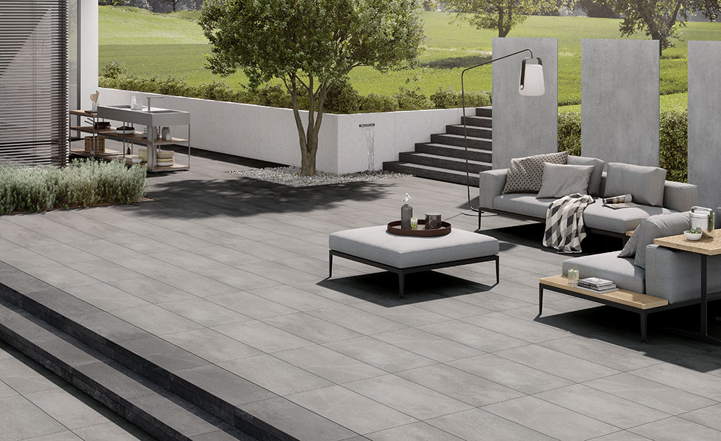 Fliesen für den Außenbereich.